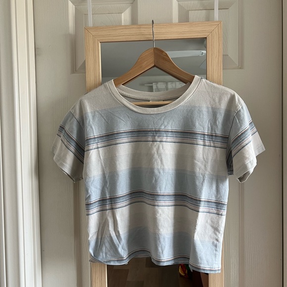 Striped Crop Top - Picture 1 of 5